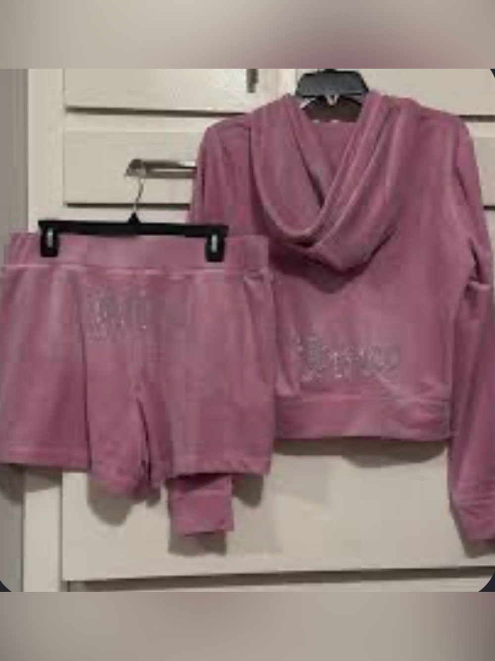 Juicy Couture Lavender Velour Set